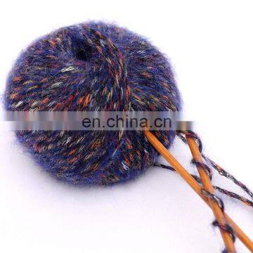 Coloured Blended Alpaca Wool Hand Knitting Yarn Price for Crochet photo-4