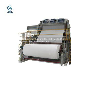 787mm Wheat Straw Making Machine Toilet Paper Machine photo-2