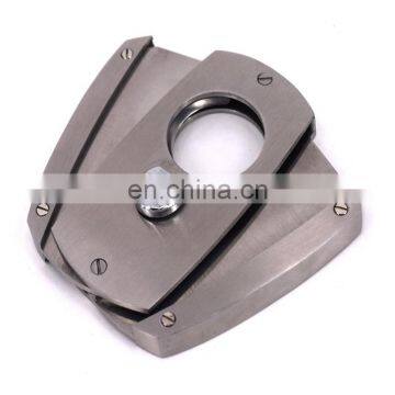 HQJ047 Hongqiang Special Luxury Mini Stainless Steel Metal Cigar Cutter Scissor photo-2