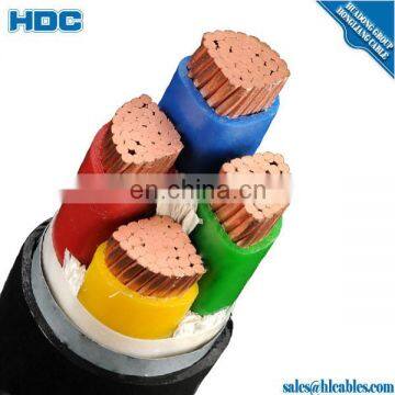 0.6/1kv GOST VBBSHV 4X16 25 35 XLPE insulation steel tape armor pvc sheath Power Cable