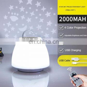 Gift Cute Star Sky Projection Desk Lamp Bedroom Dream Atmosphere Usb Led Table Night Light for Kids photo-3
