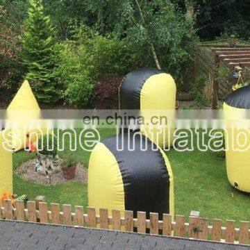 Cheap Inflatables Paintball Bunkers Obstacles Archery Used Laser Tag Inflatable X Air Bunker X X Paintball Brick Wall Bunker Set