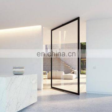 tempered glass door revolving glass door with beautiful design