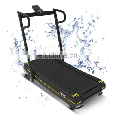 folding Curved treadmill & air runner spare parts low price home fitness treadmill for sale home gym multi station without motor