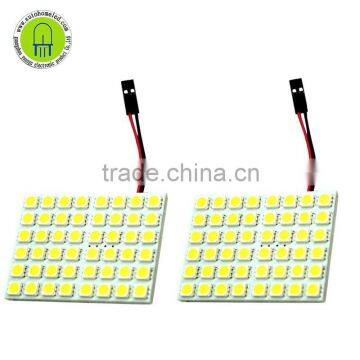 48 SMD 5050 With T10 Festoon BA9S Adapter 12V Car Interior Roof Led Lamp