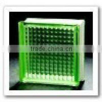 bule frost glass block