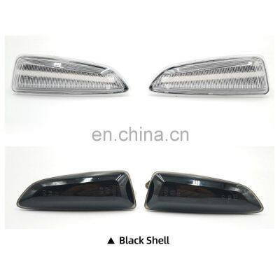 2Pcs Dynamic LED Side Marker Lights 12V Flowing Turn Signal Light Side Repeater Lamp Panel Lamp for Opel for Vauxhall Astra J K