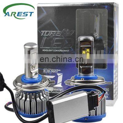 2PCS T1 Led H1 H3 H4 H7 H11 H13 9004 9005 9006 9007 881 Car Headlight Auto Fog Lamp 35W 3500LM Automobile Bulb White 6000K