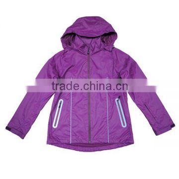 Waterproof and windbreaker jacket for women