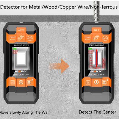 Maka Wall Detector with Laser Distance Meter Stud Finder