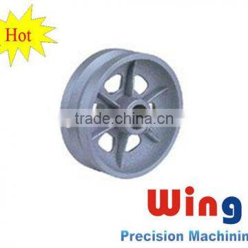 customized types timing belt pulleys