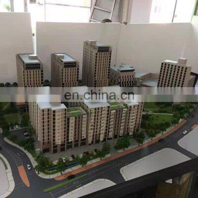 Abs and Acrylic 1/150 Scale Building Modeling Materials for Commercial Center photo-3