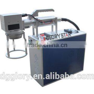20w 110*110mm handheld fiber mini portable laser marking machine for plastic
