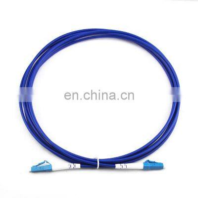 LC Spiral Armored Optical Fiber Patchcord Single Mode Simplex Fiber Jumper LC Armored Fiber Patch cord