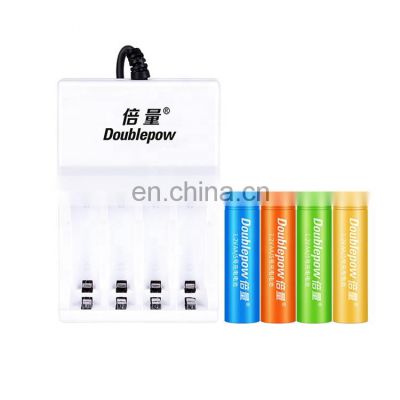 Factory price nimh 780mAh aa size battery charger kits with colorful battery