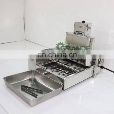 Mini Cheese Donut Deep Fryer 3 Shape Lokma Donut Ball Pon De Ring Mochi Automatic Donut Making Machine photo-3