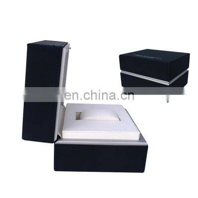 High-end PU leather watch case rectangular jewelry watch box