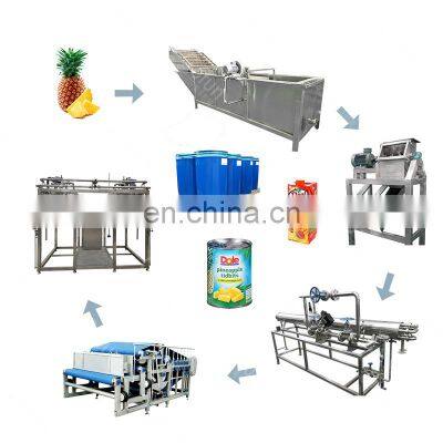 Industrial fruit processing juicer extractor / pineapple juice machine plants