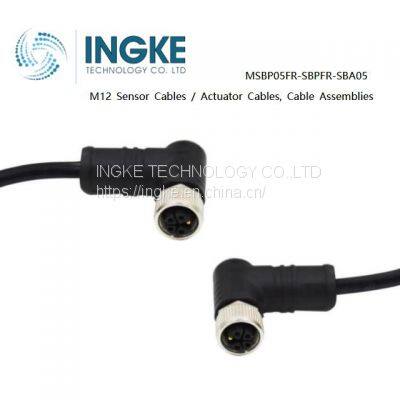 INGKE, MSBP05FR-SBPFR-SBA05, M12 Sensor Cables / Actuator Cables, Cable Assemblies