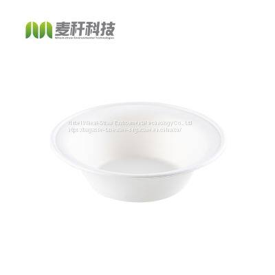 Disposable Biodegradable 32oz Bowl Take Away Sugarcane