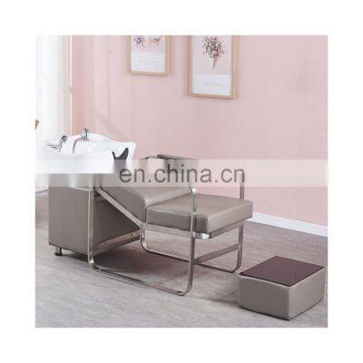 Salon Basin Hair Washing Chair Shampoo Massage Best Spa Men Hairdressing Station Sink Bowl Bed Beauty Salon For Kids And Adult