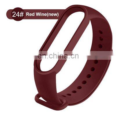 New In Stock Silicone Strap For Original Mi Band 6 5 Smart Band Replacement Miband 6 5 Nfc Bracelet Watch Accessories photo-5