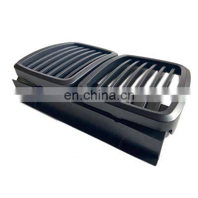 Front Kidney Matte Black Grill Grilles Styling Accessory For BMW E30 318 320 325 1982-1994 Car Front Bumper Grille
