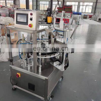 Rotary Vertical Type Semi Automatic Food Ice Cream Candy Biscuit Carton Packing Machine