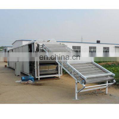 Industrial Single Layer Mesh Convey Belt Mechanical Dryer for Alge Seaweed Cassava Fruit De-watering Vegetable Feed photo-4