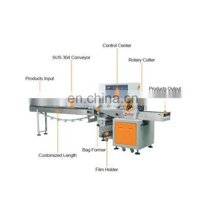 Servo Driven Stick Horizontal Ice Cream Packing Machine Popsicle Packaging Machine Wrapping Machine Price