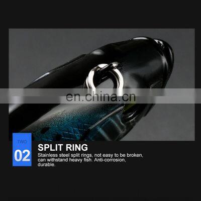 JOHNCOO 115mm Crankbaits Slow Sinking Jointed Hard Bait Artificial VIB Bass Fishing Lures photo-4