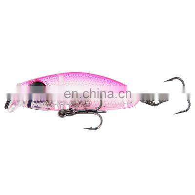 JOHNCOO Custom Fishing Lure Packaging 40mm 2.5g Lure Hooks Artificial Hard Minnow Fishing Lures