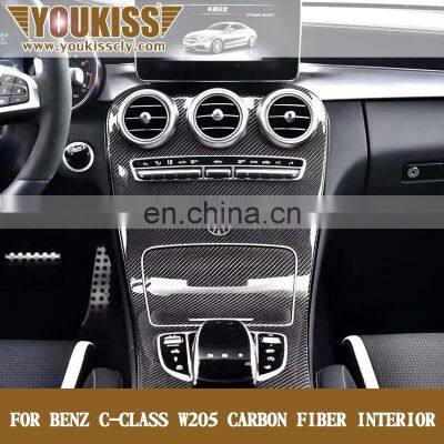 For Benz C-Class W205 Carbon Fiber Interior photo-4