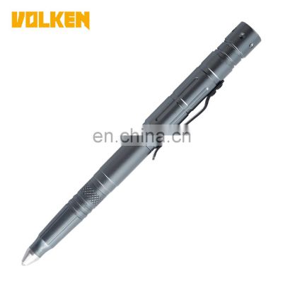 High quality outdoor multi-functional defensive equipment defensive equipment tactical pen with lamp tools