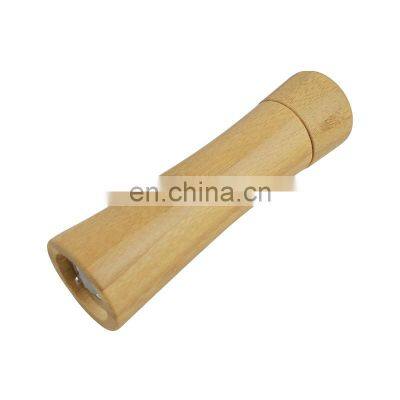 Bamboo Wooden Salt and Pepper Grinder Set Includes Manual Salt and Pepper Mills With Adjustable Coarseness photo-4
