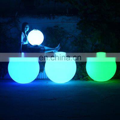 Smart Outdoor Lights Moon Ball USB Charging Floor Fairy Lights Restaurant Table Lamp Cold White Warm White LED Ball Light