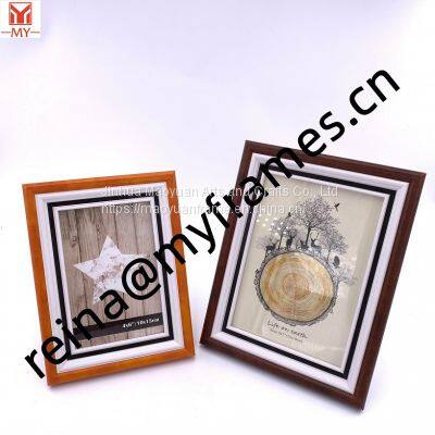 Hot Sale MDF Photo Frame Solid Color Picture Frame Table Home Picture Display Bedroom Decoration Photo Frame