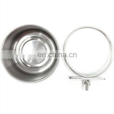 Bird Feeding Bowl Dish Parrot Food Bowl Bird Cage Water Bowl With 12CM Long 5CM Wide photo-3