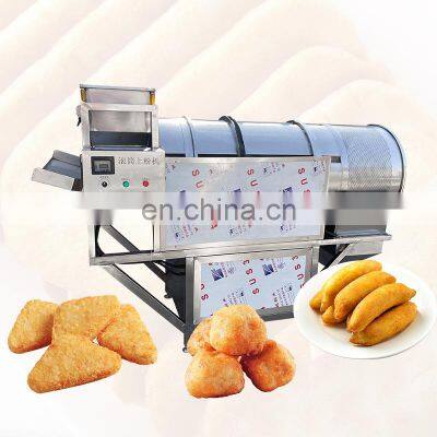 Peanut Seasoning Fried Nut Food Rotary The Snack Almond Steel Powder 25Kg Automatic Flavor Machine