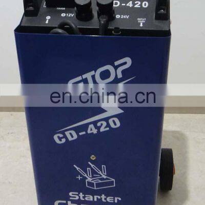 12/24V Portable Car Battery Charger and Charging Lead-acid Truck CD 320 Electric Retop or OEM 50-1000AH 12V/24V 50/60hz 2.6KVA photo-3