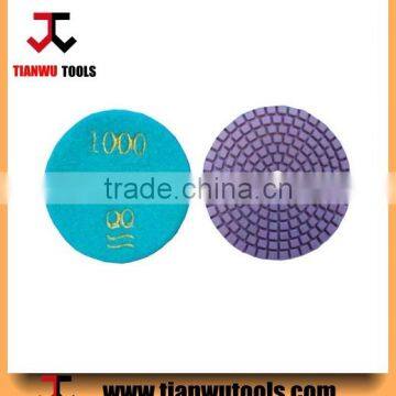 4" B grade diamond floor polishing pads