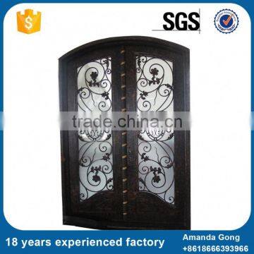 Wholesale Bottom Price Single Iron Grille Entry Doors photo-6