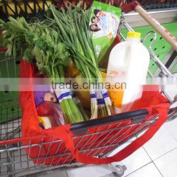 Grocery Folding Supermarket Shopping Cart Bag