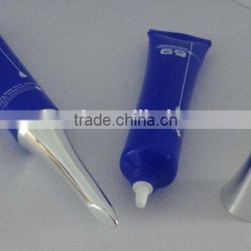 3g Mini Cosmetic Anti-Wrinkle Cream Tube Long Nozzle Plastic Tube Packaging with Screw Cap