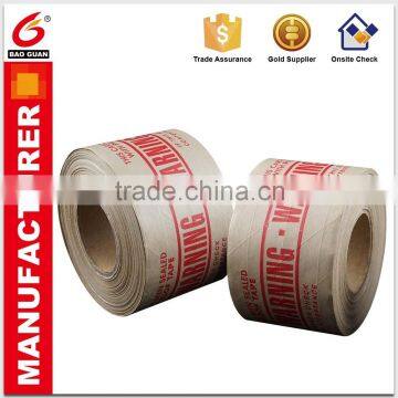 high quality ,No thread water activate kraft tape made in China