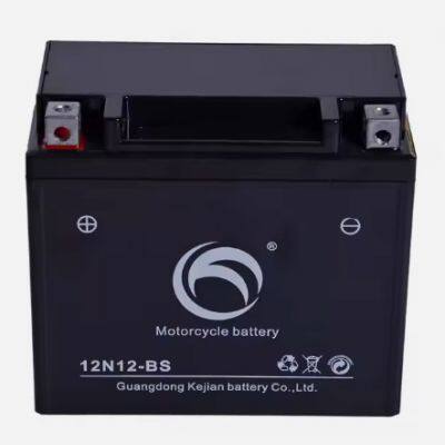 Motorcycle battery 12N12-BS 12V12Ah   Motorcycle Start Cranking Battery