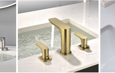 Flexible, space-saving, and convenient maintenance Separate basin mixer series
