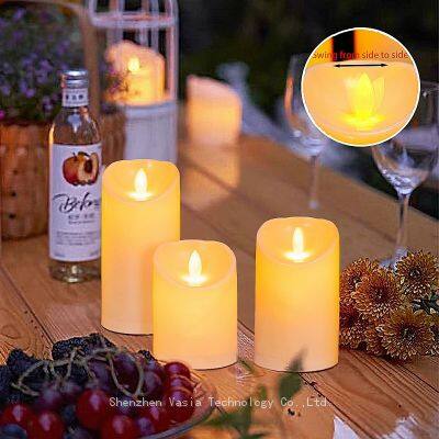 Waterproof Flameless LED Candles Wholesale – Battery Operated, Remote Control, Flickering Flame, Real Wax Sets/Pack, Indoor/Outdoor Commercial Decor