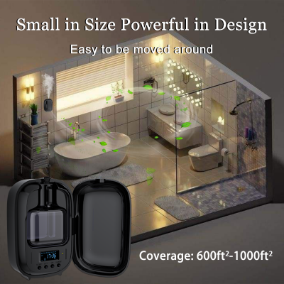 GCC Hot Selling Compact Diffuser Wall Mount 150ml Essential Oil Aroma Nebulising Scent Solution Machine photo-3