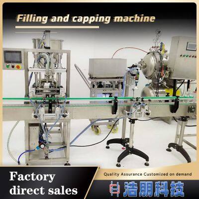 Automatic PET Bottle Filling, Sealing Machine, Bag Filling, Sealing Machine, Glass Bottle Filling, Sealing Unit in One